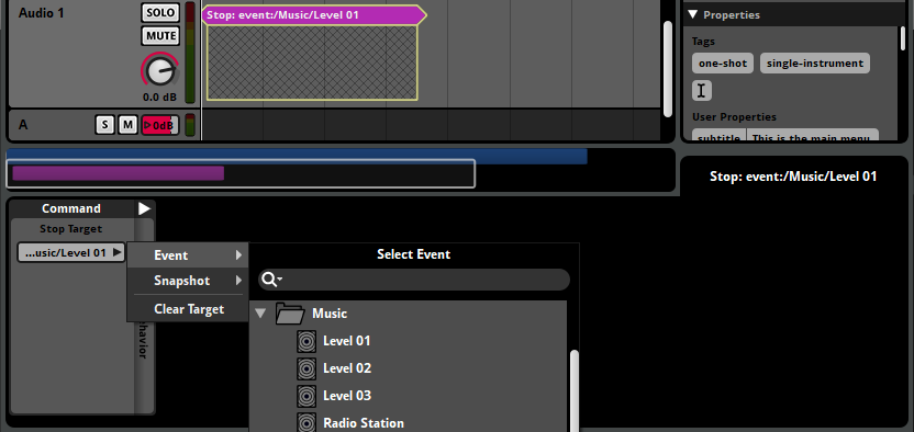 停止命令发声器