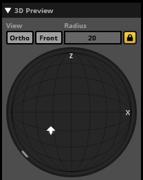 发声体移动的 3D 预览