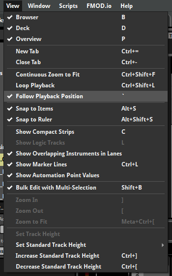 跟随回放位置命令