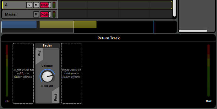 辅助轨道和面板